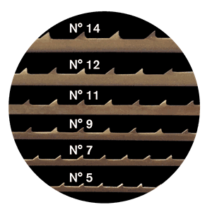 PEGAS BÅNDSAGBLAD 12 2300MM 0,63MM 8,9TPI