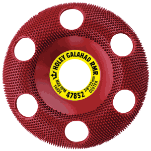 HOLEY GALAHAD RUND RØD MEDIUM 70GRIT