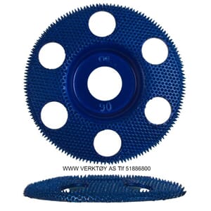 HOLEY GALAHAD FLAT BLÅ GROV 90GRIT