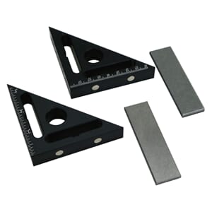 TRIANGEL VINKEL 90X90MM ALUM. MED MAGNET