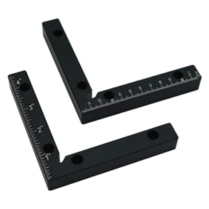 VINKEL L TYPE 120 x 120MM ELOKSERT ALUM.