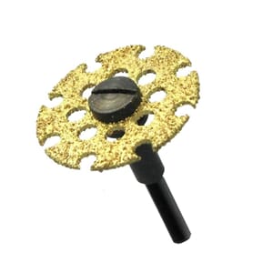 DURAGRIT SKIVE RETT 25MM  K80 CW1