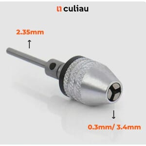 CUSTOMIZER MINI ADAPTOR (2.35 til 3.4MM) CHUCK