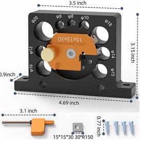 RUNDSTOKK FRES 9 DIMENSJONER JUSTERBAR