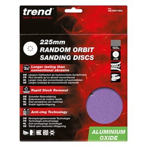 TREND PUSSEDISK 225 K120 ALU OX 10 STK