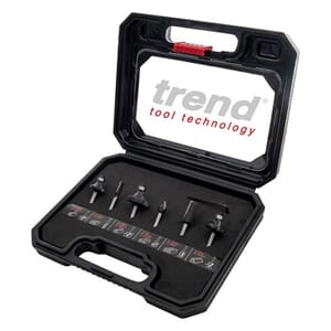 TREND FRESESETT 6DL 8MM SKAFT I KOFFERT